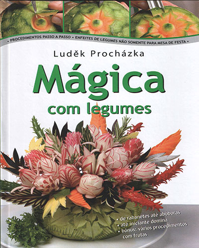 Livro M�gica com Legumes